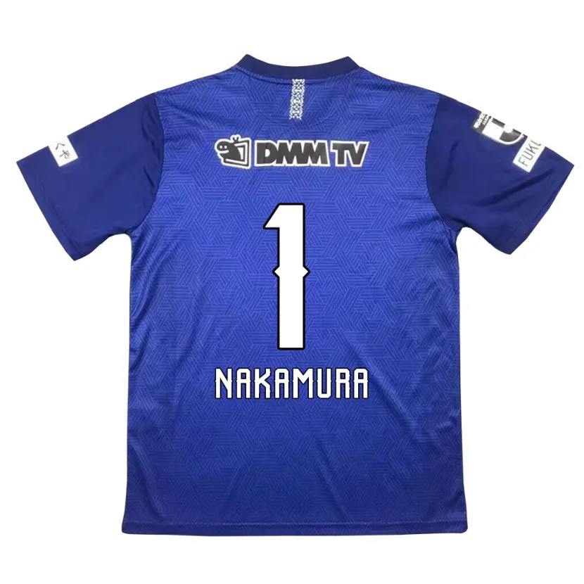 Danxen Kinder Seigo Nakamura #1 Dunkelblau Heimtrikot Trikot 2024/25 T-Shirt