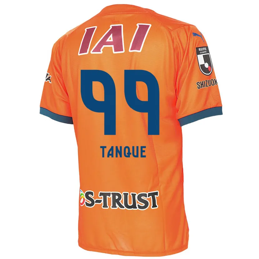 Danxen Kinder Douglas Tanque #99 Orange Blau Heimtrikot Trikot 2024/25 T-Shirt