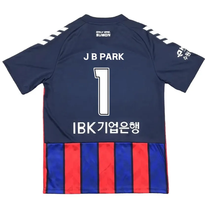 Danxen Kinder Bae-Jong Park #1 Blau Rot Heimtrikot Trikot 2024/25 T-Shirt