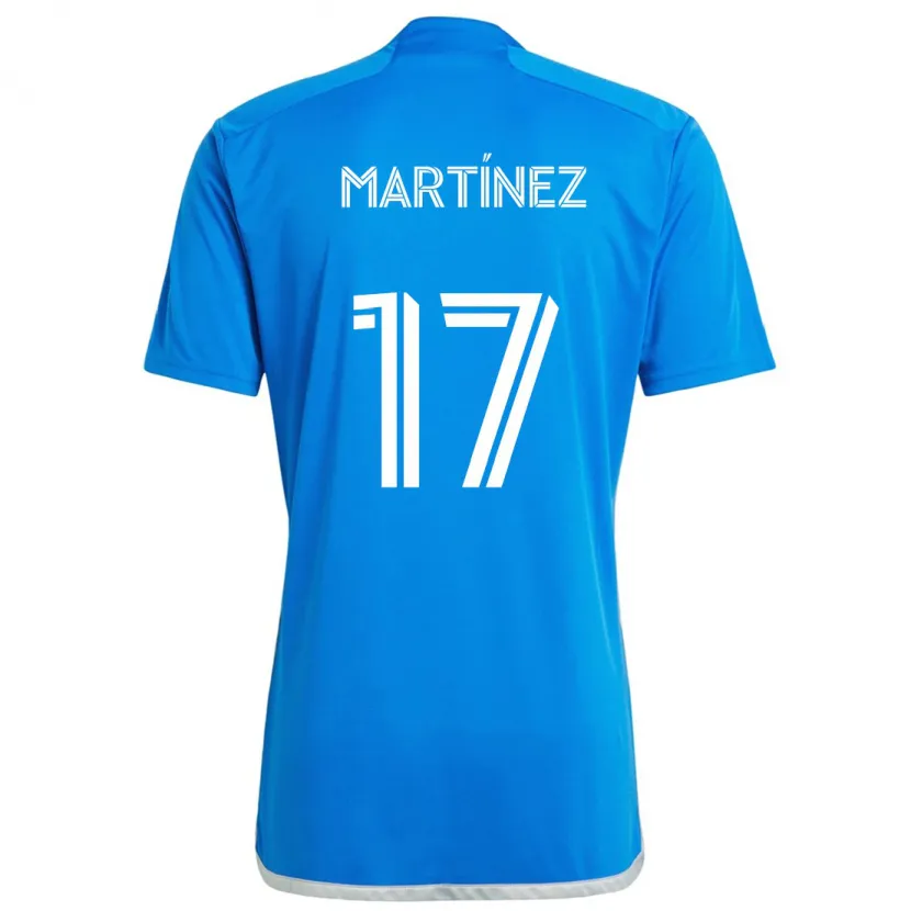 Danxen Kinder Josef Martínez #17 Blau Weiss Heimtrikot Trikot 2024/25 T-Shirt