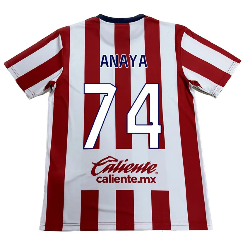 Danxen Kinder Mario Anaya #74 Rot-Weiss Heimtrikot Trikot 2024/25 T-Shirt