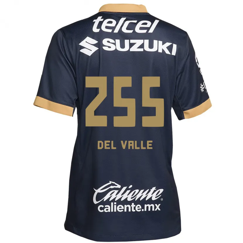 Danxen Kinder Yonathan Del Valle #255 Obsidian Gold Weiß Auswärtstrikot Trikot 2024/25 T-Shirt