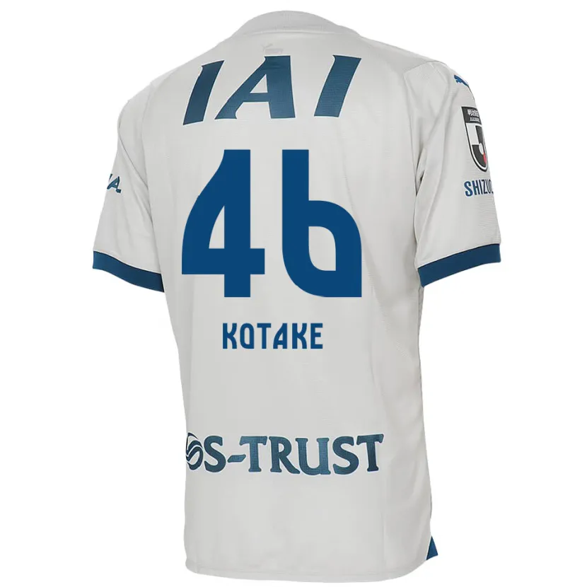 Danxen Kinder Sean Kotake #46 Weiß Blau Auswärtstrikot Trikot 2024/25 T-Shirt