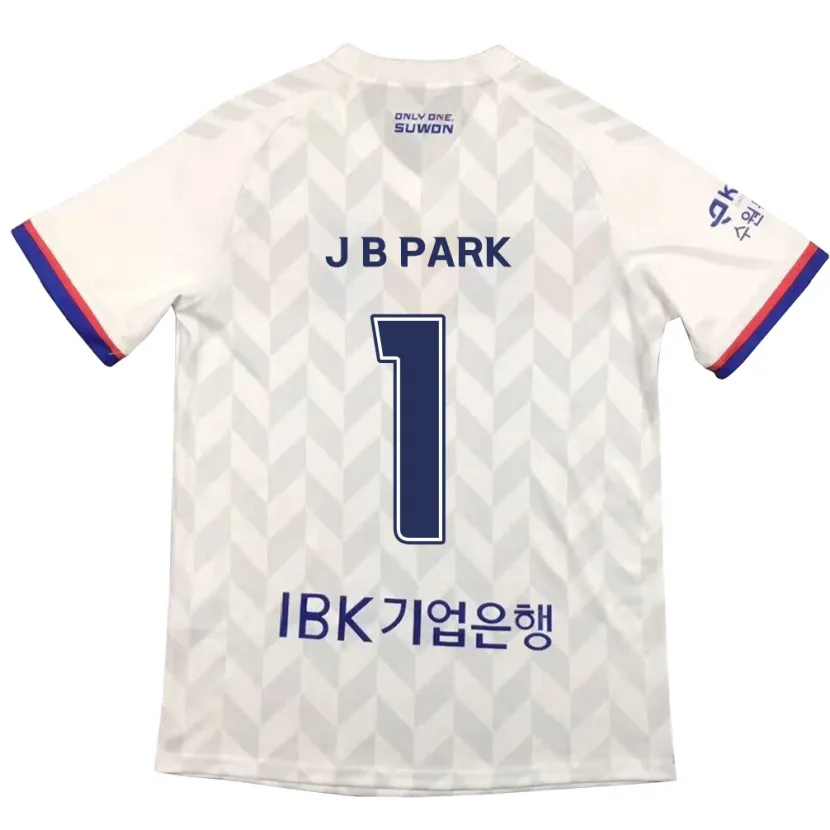 Danxen Kinder Bae-Jong Park #1 Weiß Blau Auswärtstrikot Trikot 2024/25 T-Shirt