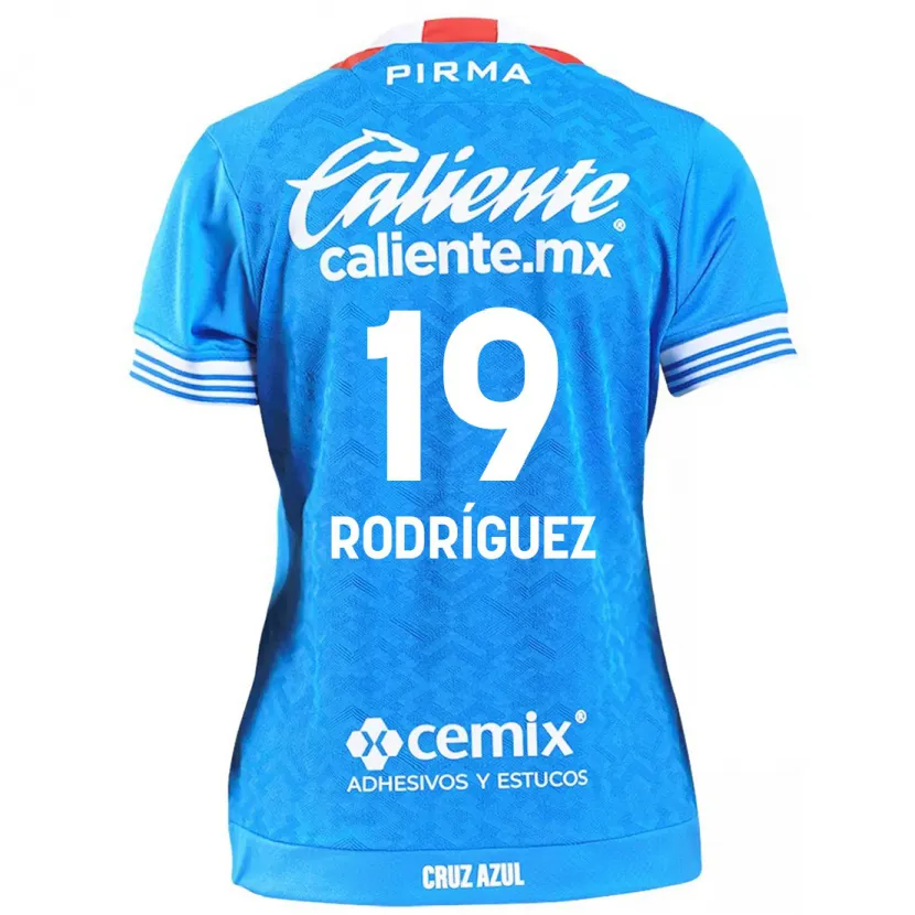 Danxen Herren Carlos Rodríguez #19 Himmelblau Heimtrikot Trikot 2024/25 T-Shirt