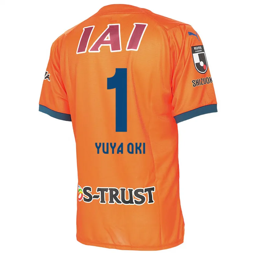 Danxen Herren Yuya Oki #1 Orange Blau Heimtrikot Trikot 2024/25 T-Shirt