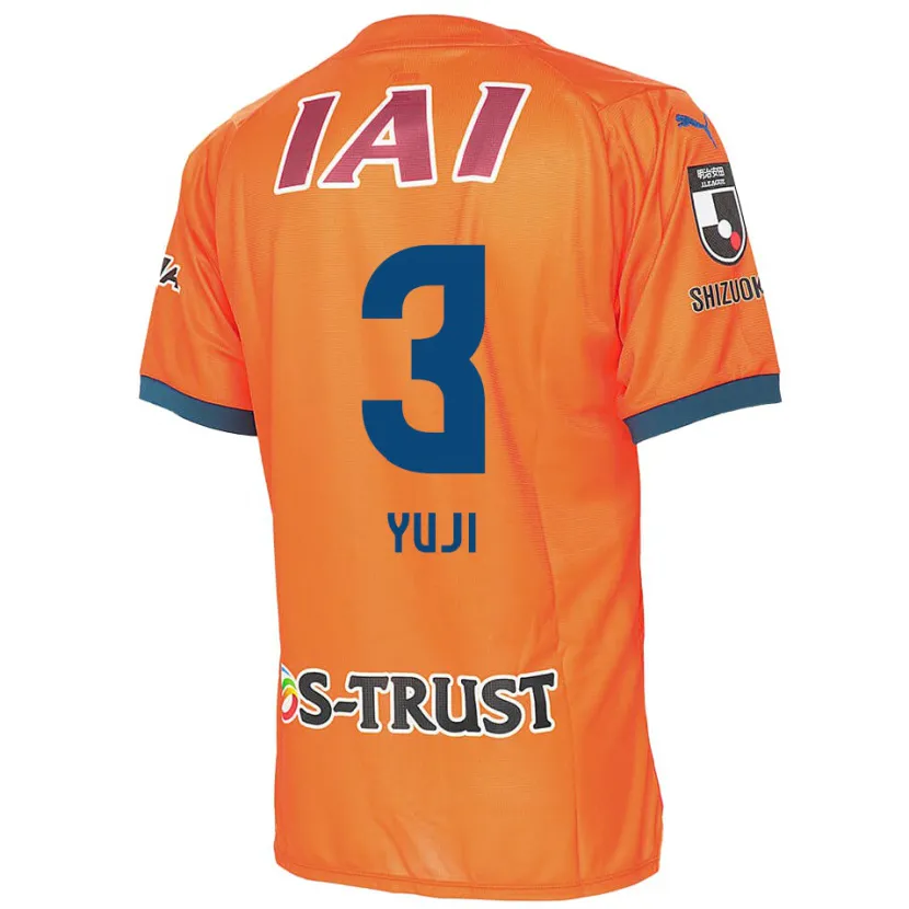 Danxen Herren Yuji Takahashi #3 Orange Blau Heimtrikot Trikot 2024/25 T-Shirt