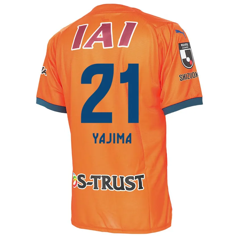 Danxen Herren Shinya Yajima #21 Orange Blau Heimtrikot Trikot 2024/25 T-Shirt