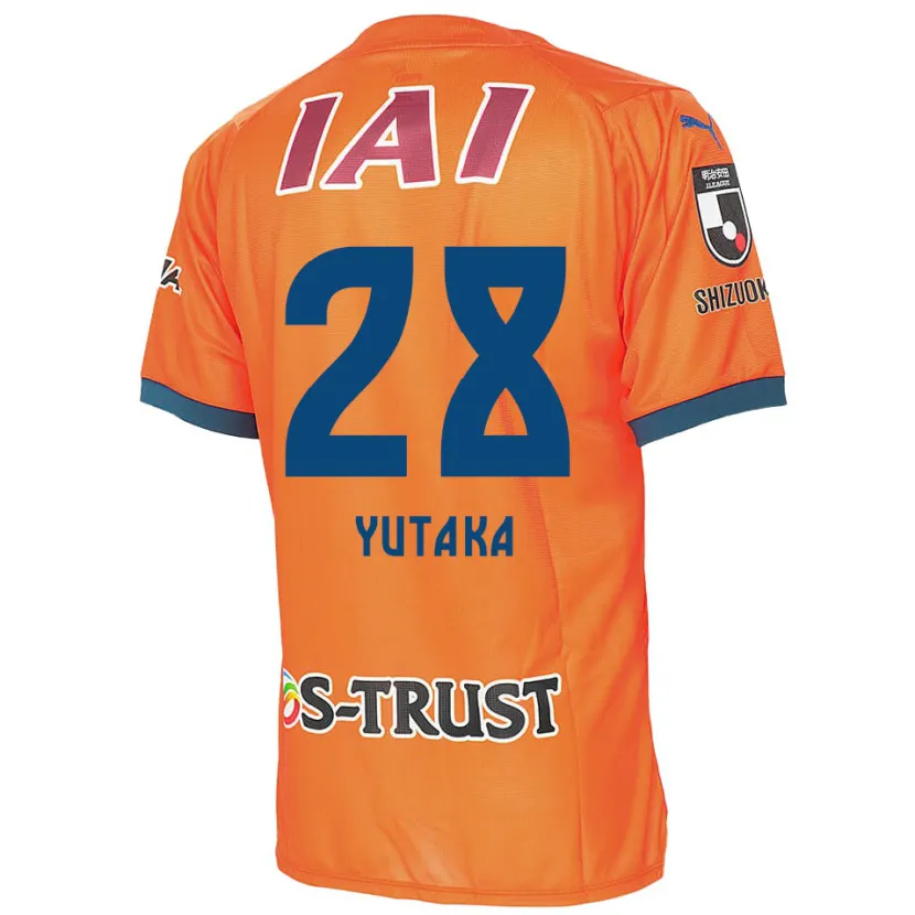 Danxen Herren Yutaka Yoshida #28 Orange Blau Heimtrikot Trikot 2024/25 T-Shirt