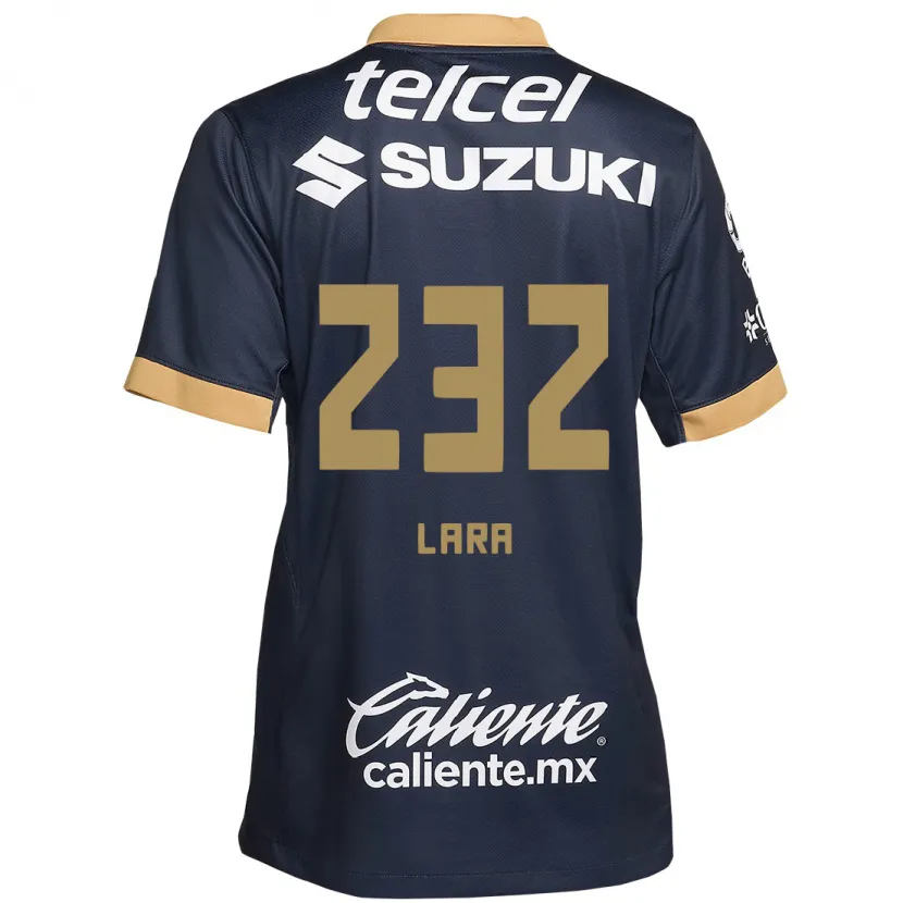 Danxen Herren Pablo Lara #232 Obsidian Gold Weiß Auswärtstrikot Trikot 2024/25 T-Shirt