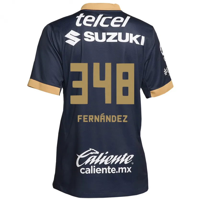 Danxen Herren Yerik Fernández #348 Obsidian Gold Weiß Auswärtstrikot Trikot 2024/25 T-Shirt