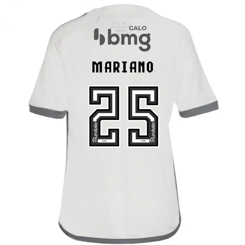 Danxen Herren Mariano #25 Cremefarben Auswärtstrikot Trikot 2024/25 T-Shirt