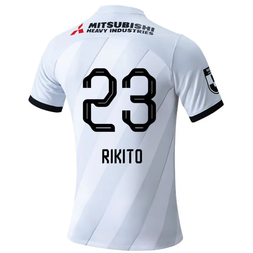 Danxen Herren Rikito Inoue #23 Weiß Grau Auswärtstrikot Trikot 2024/25 T-Shirt