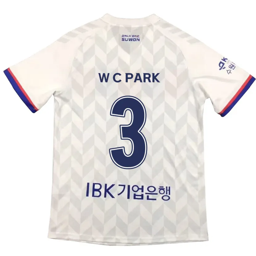 Danxen Damen Cheol-Woo Park #3 Weiß Blau Auswärtstrikot Trikot 2024/25 T-Shirt