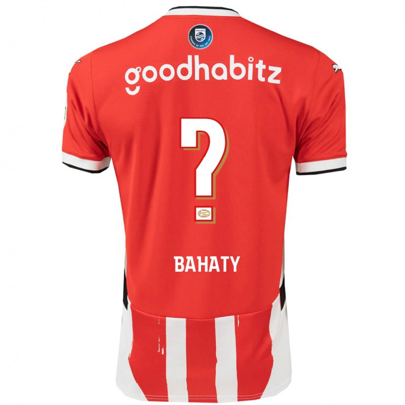 Danxen Kinder Manuel Bahaty #0 Rot Weiß Heimtrikot Trikot 2024/25 T-Shirt