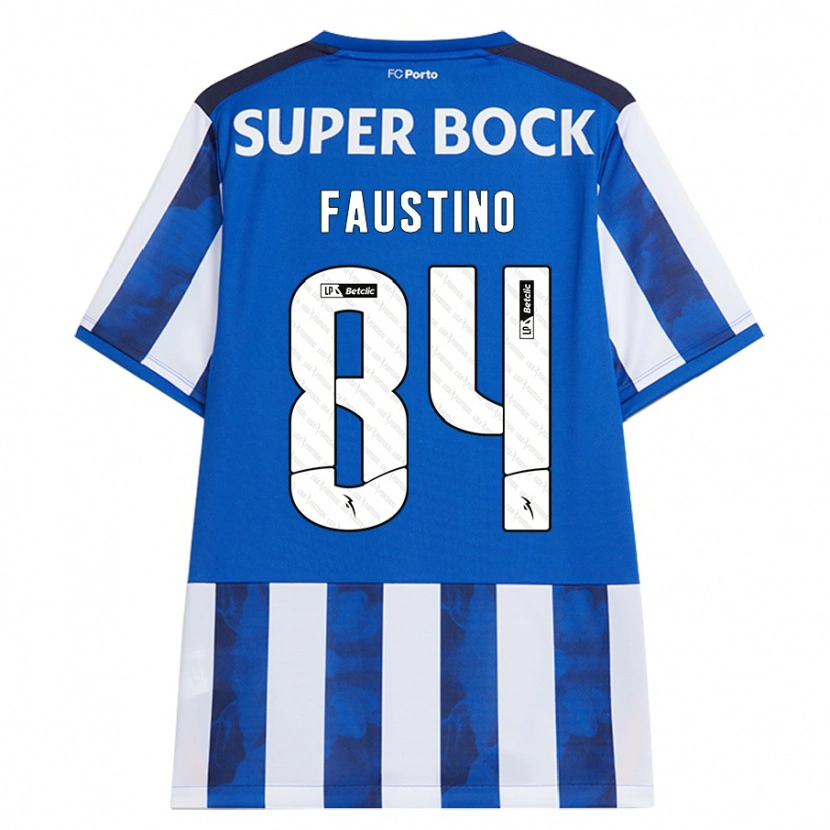 Danxen Kinder Levi Faustino #84 Blau Weiß Heimtrikot Trikot 2024/25 T-Shirt