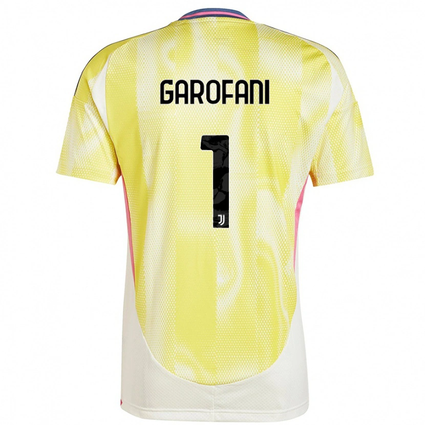 Danxen Kinder Giovanni Garofani #1 Solargelb Auswärtstrikot Trikot 2024/25 T-Shirt