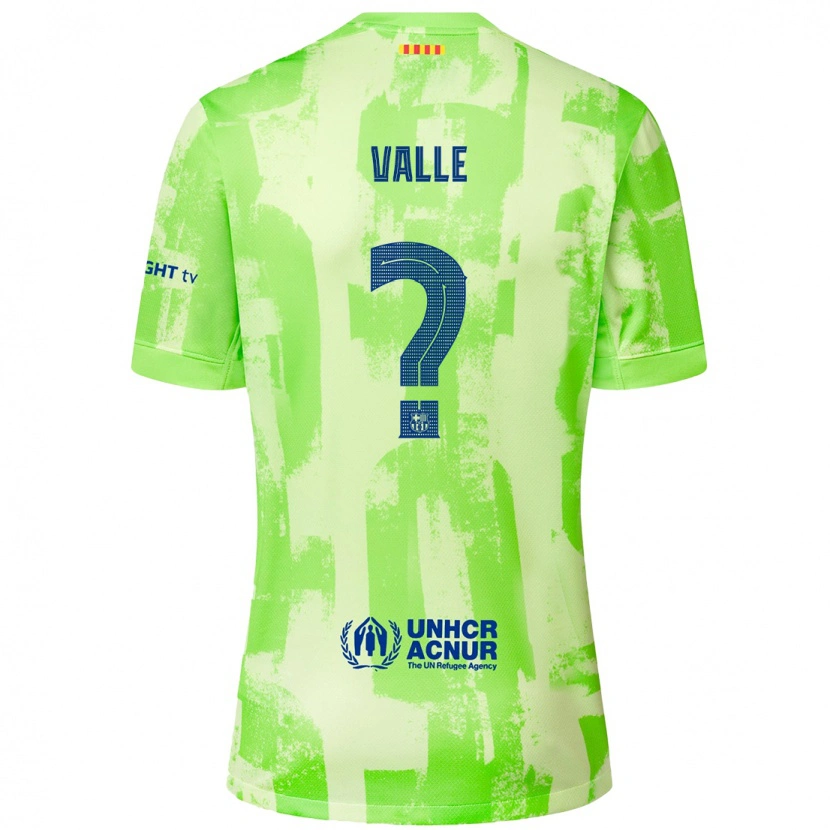 Danxen Kinder Alex Valle #0 Limettengrün Ausweichtrikot Trikot 2024/25 T-Shirt