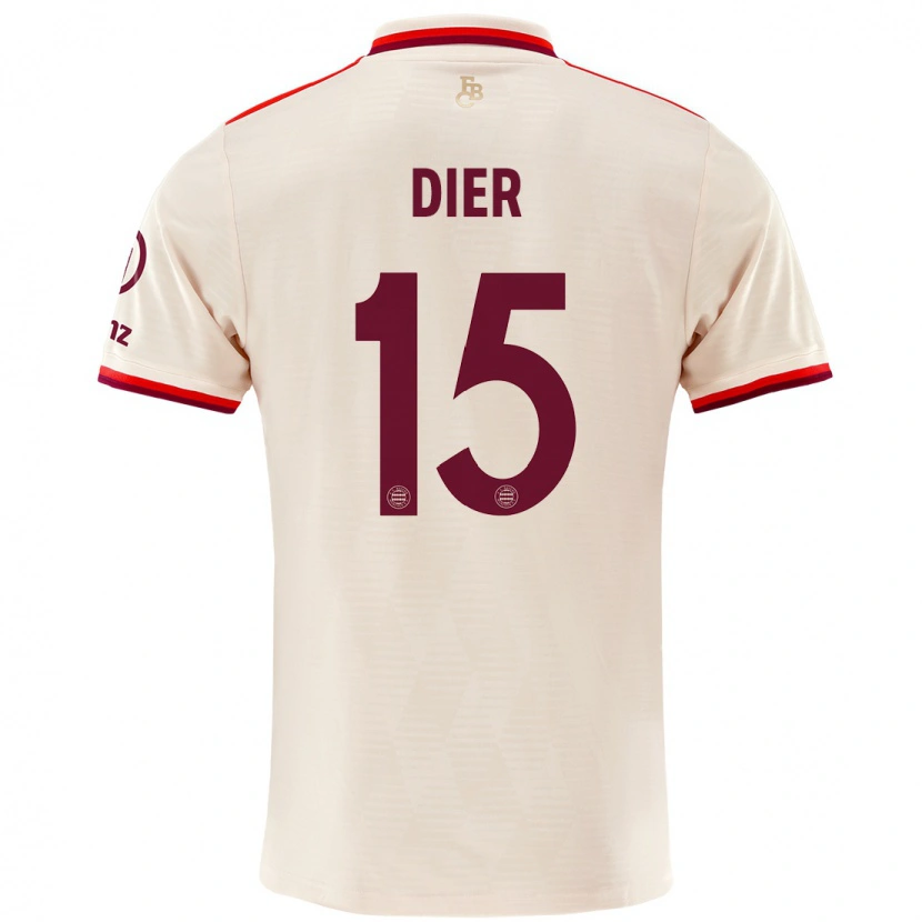 Danxen Kinder Eric Dier #15 Leinen Ausweichtrikot Trikot 2024/25 T-Shirt