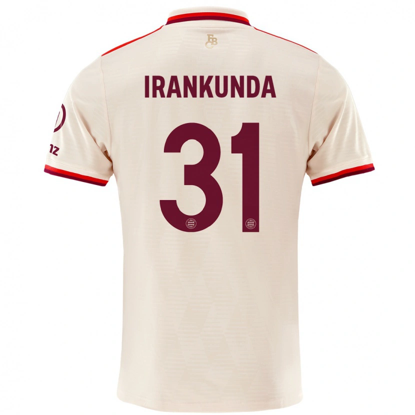 Danxen Kinder Nestory Irankunda #31 Leinen Ausweichtrikot Trikot 2024/25 T-Shirt