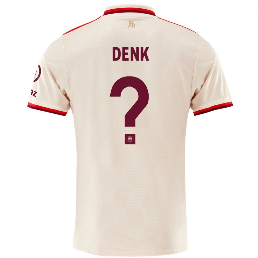 Danxen Kinder Luca Denk #0 Leinen Ausweichtrikot Trikot 2024/25 T-Shirt