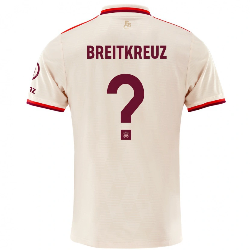 Danxen Kinder Steve Breitkreuz #0 Leinen Ausweichtrikot Trikot 2024/25 T-Shirt