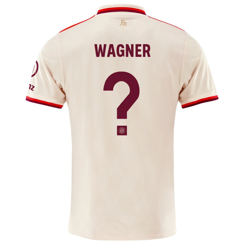 Danxen Kinder Maximilian Wagner #0 Leinen Ausweichtrikot Trikot 2024/25 T-Shirt