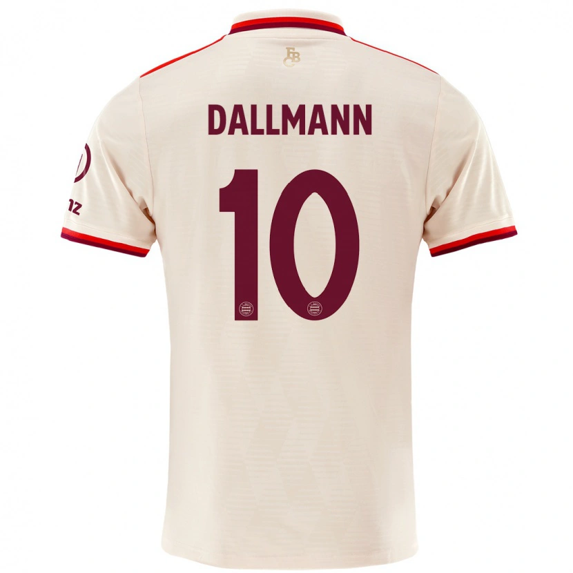 Danxen Kinder Linda Dallmann #10 Leinen Ausweichtrikot Trikot 2024/25 T-Shirt