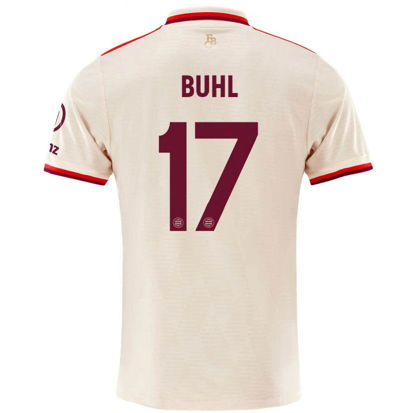 Danxen Kinder Klara Bühl #17 Leinen Ausweichtrikot Trikot 2024/25 T-Shirt