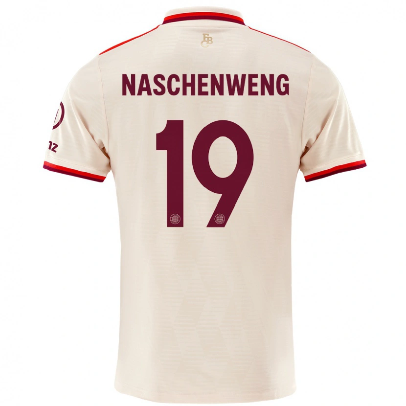 Danxen Kinder Katharina Naschenweng #19 Leinen Ausweichtrikot Trikot 2024/25 T-Shirt