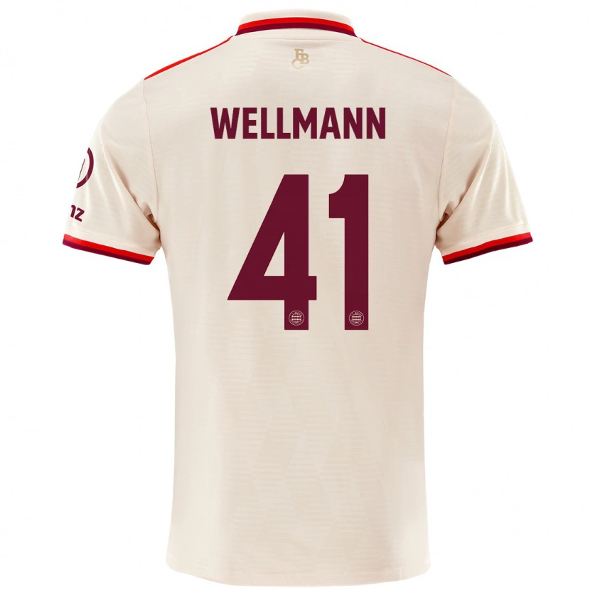 Danxen Kinder Anna Wellmann #41 Leinen Ausweichtrikot Trikot 2024/25 T-Shirt