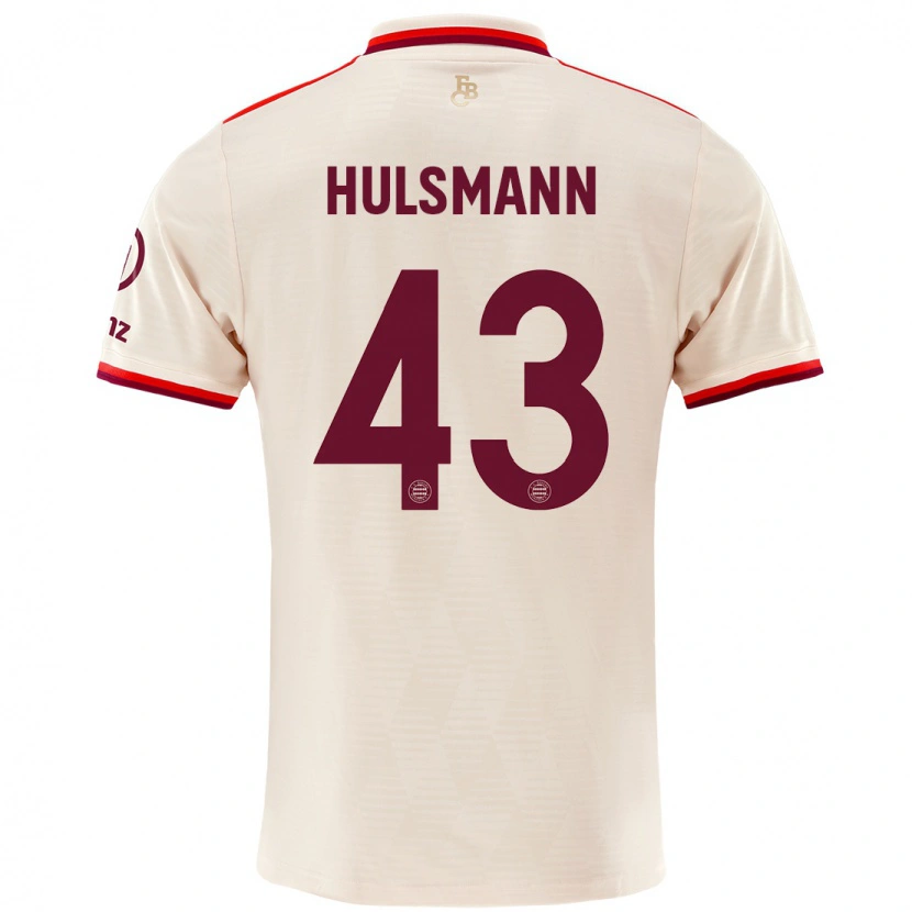 Danxen Kinder Tom Hülsmann #43 Leinen Ausweichtrikot Trikot 2024/25 T-Shirt