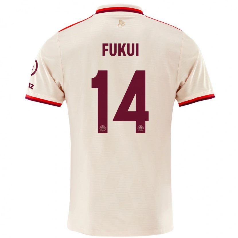 Danxen Kinder Taichi Fukui #14 Leinen Ausweichtrikot Trikot 2024/25 T-Shirt