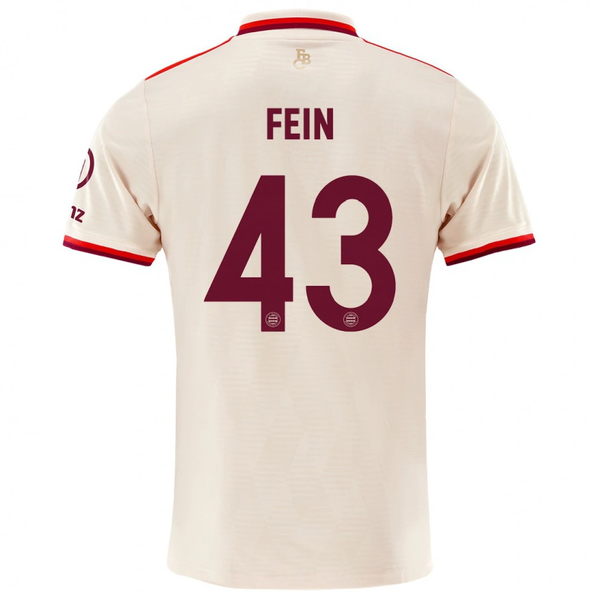 Danxen Kinder Adrian Fein #43 Leinen Ausweichtrikot Trikot 2024/25 T-Shirt