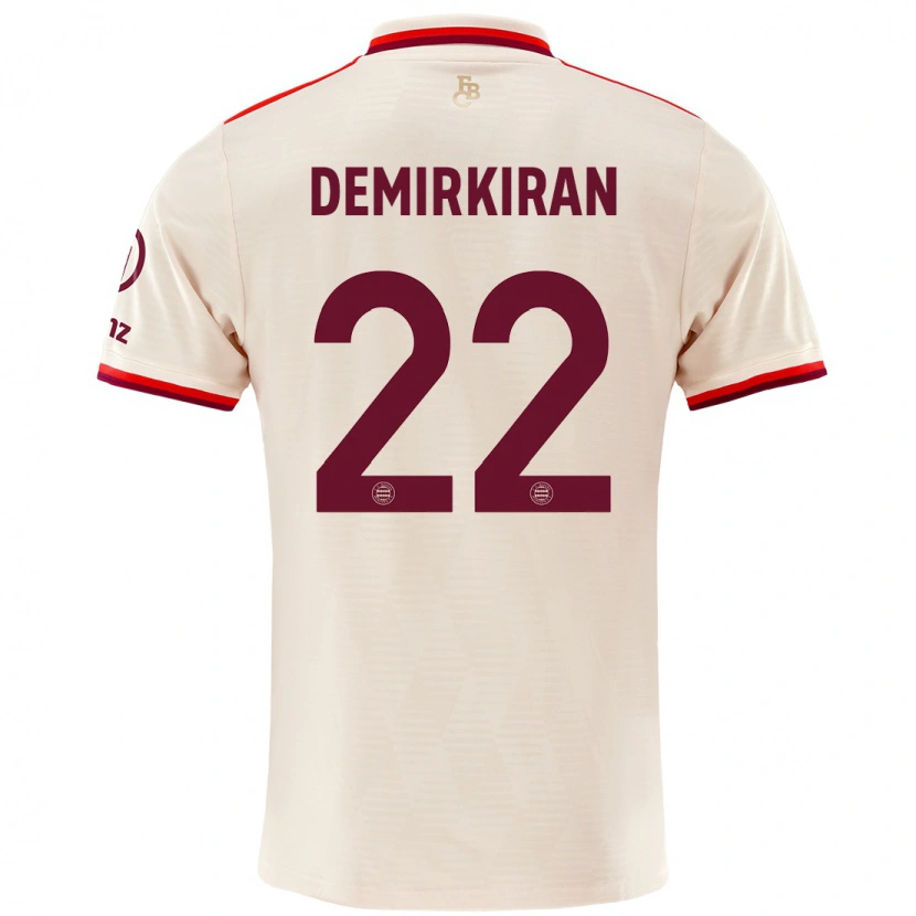 Danxen Kinder Ediz Demirkiran #22 Leinen Ausweichtrikot Trikot 2024/25 T-Shirt