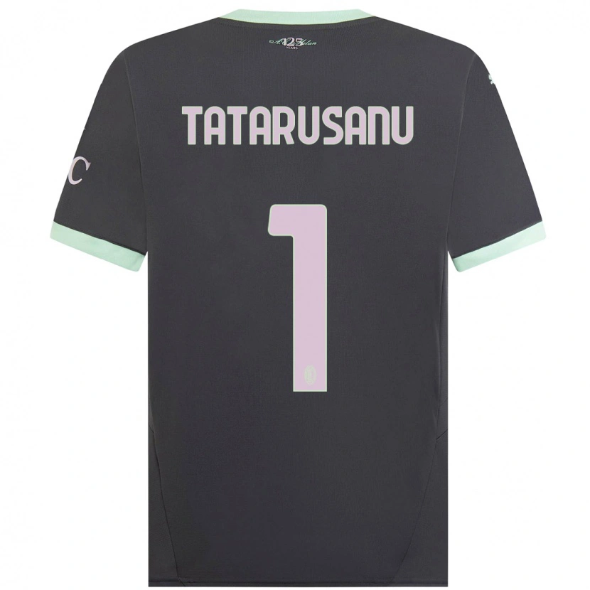 Danxen Kinder Ciprian Tatarusanu #1 Grau Ausweichtrikot Trikot 2024/25 T-Shirt