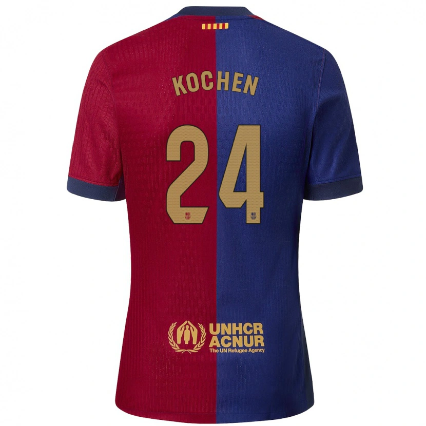 Danxen Herren Diego Kochen #24 Blau Rot Heimtrikot Trikot 2024/25 T-Shirt