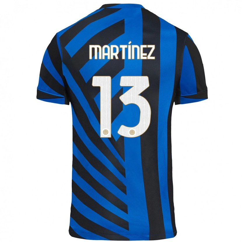 Danxen Herren Josep Martínez #13 Blau Schwarz Heimtrikot Trikot 2024/25 T-Shirt