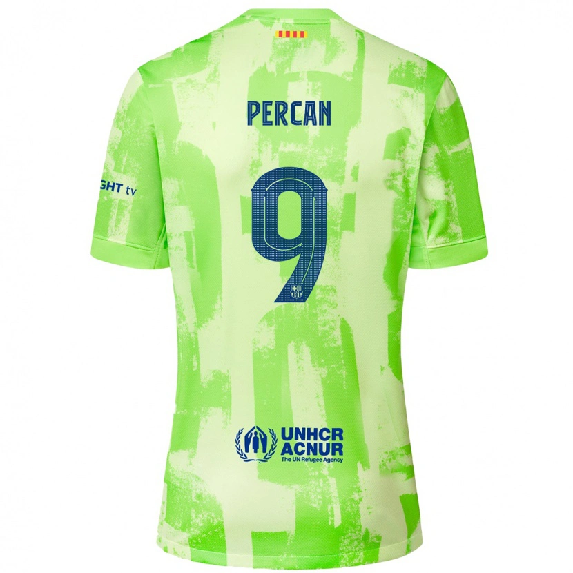 Danxen Herren Diego Percan #9 Limettengrün Ausweichtrikot Trikot 2024/25 T-Shirt