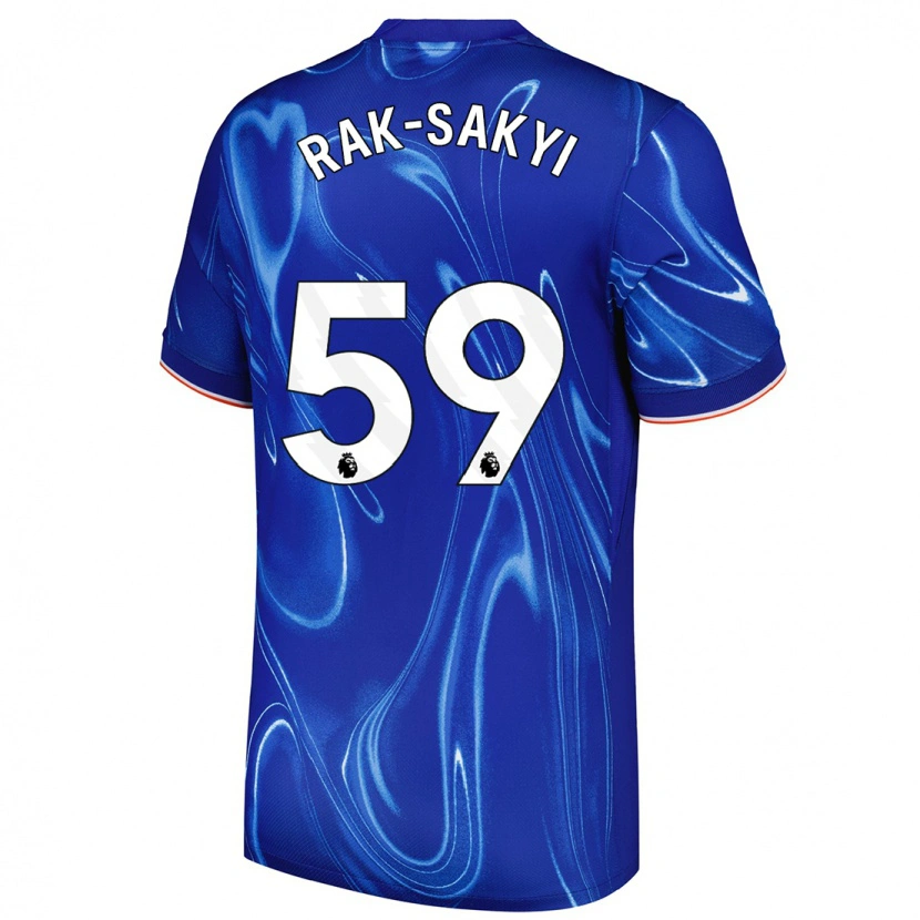 Danxen Damen Sam Rak-Sakyi #59 Blau Weiß Heimtrikot Trikot 2024/25 T-Shirt