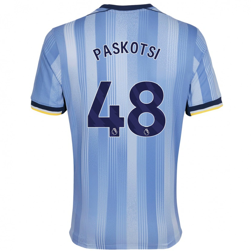 Danxen Damen Maksim Paskotsi #48 Hellblau Auswärtstrikot Trikot 2024/25 T-Shirt