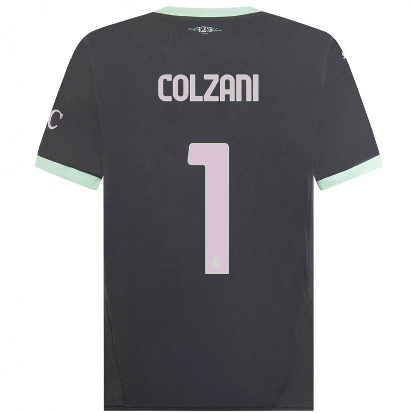 Danxen Damen Edoardo Colzani #1 Grau Ausweichtrikot Trikot 2024/25 T-Shirt