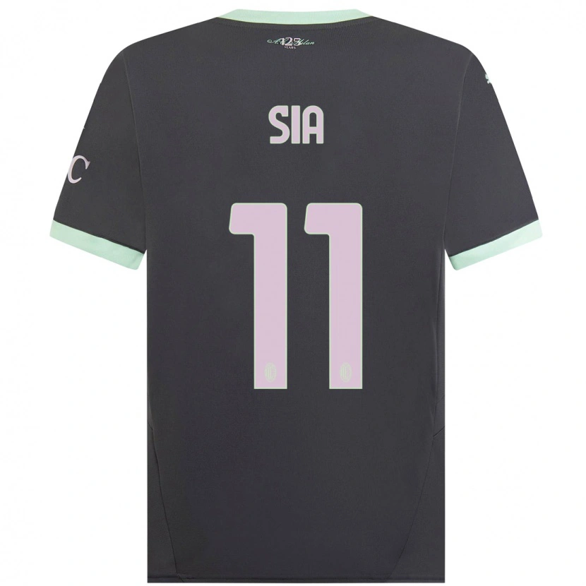 Danxen Damen Diego Sia #11 Grau Ausweichtrikot Trikot 2024/25 T-Shirt