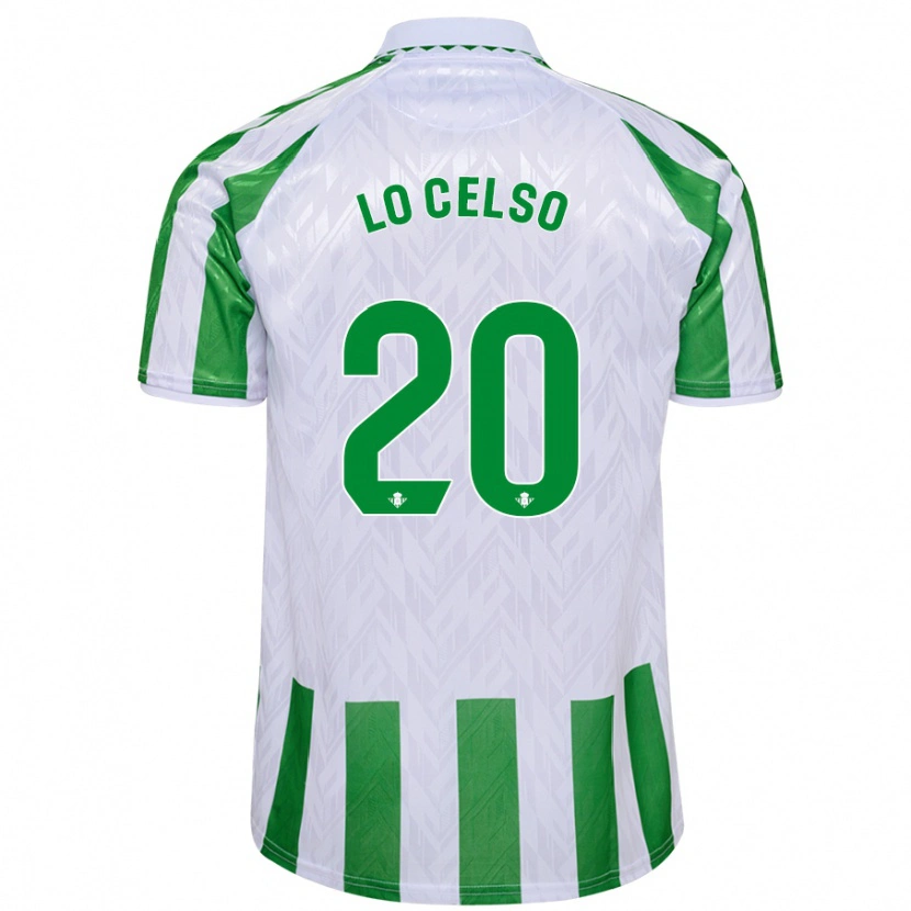 Danxen Kinder Giovani Lo Celso #20 Weiß Blau Heimtrikot Trikot 2024/25 T-Shirt