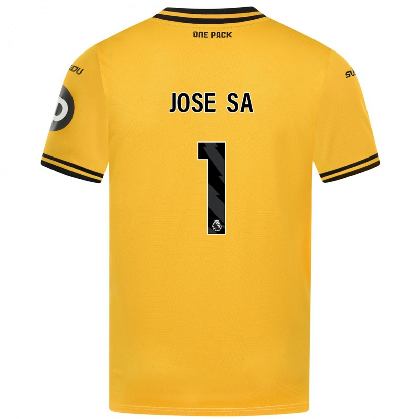 Danxen Kinder José Sá #1 Gelb Heimtrikot Trikot 2024/25 T-Shirt