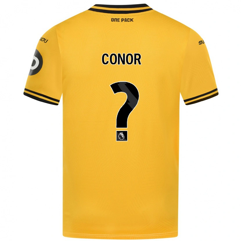 Danxen Kinder Conor Mcleod #0 Gelb Heimtrikot Trikot 2024/25 T-Shirt