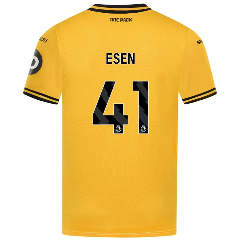 Danxen Kinder Josh Esen #41 Gelb Heimtrikot Trikot 2024/25 T-Shirt