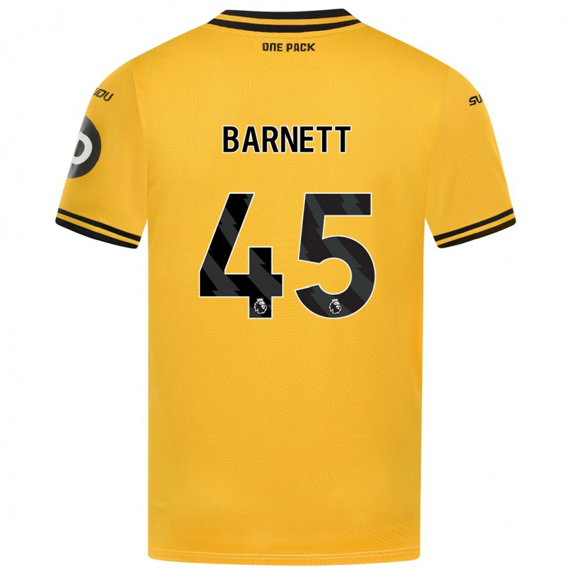 Danxen Kinder Ty Barnett #45 Gelb Heimtrikot Trikot 2024/25 T-Shirt