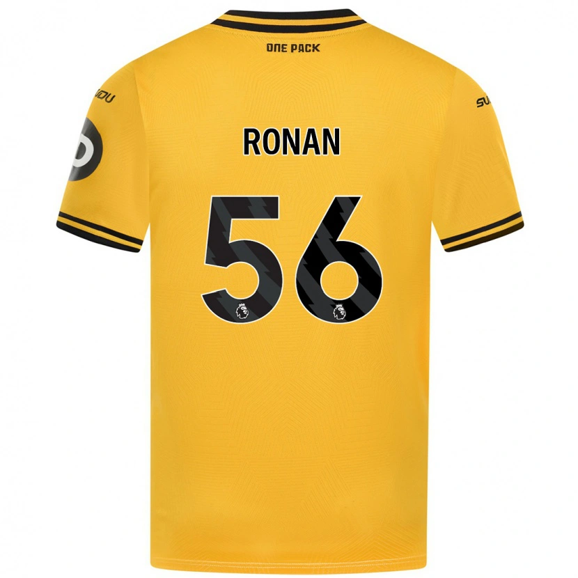 Danxen Kinder Connor Ronan #56 Gelb Heimtrikot Trikot 2024/25 T-Shirt