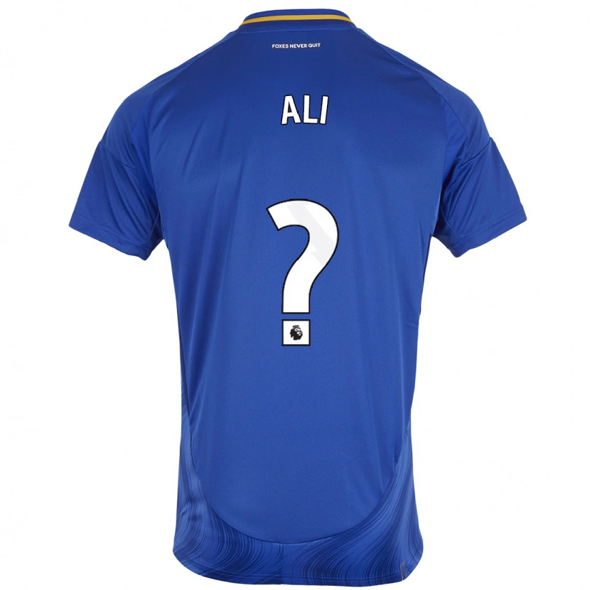 Danxen Kinder Mirsad Ali #0 Blau Weiß Heimtrikot Trikot 2024/25 T-Shirt